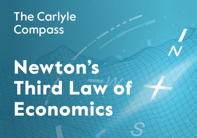 The Carlyle Compass - Newtons Third Law of Economics